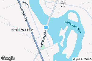 Map image of the property - 1121 Stillwater Ave