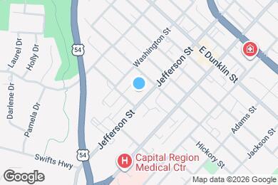 Map image of the property - 922 Jefferson St