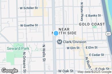 Map image of the property - 1221 N LaSalle