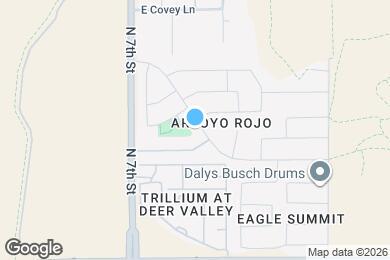 Map image of the property - 20640 N 8th St