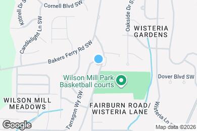 Map image of the property - 295 Wilson Mill Rd SW