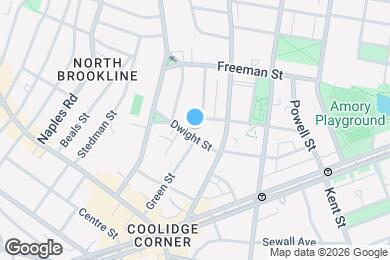 Map image of the property - 31 Dwight St