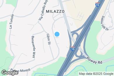 Map image of the property - 9919 Paseo Montril