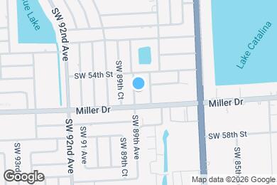 Map image of the property - 5501 SW 89th Ave