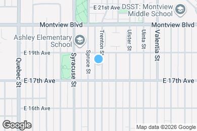 Map image of the property - 1755 Trenton St