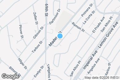 Map image of the property - 1568 Primera St