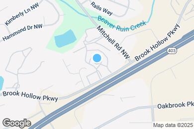 Map image of the property - KRC Hilltops