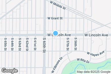 Map image of the property - 5821 W Lincoln Ave