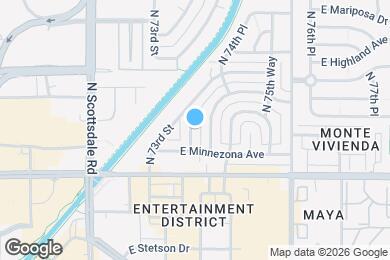 Map image of the property - Tuscany Apartments