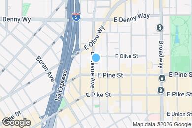 Map image of the property - Hawthorne Apartments