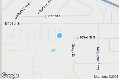 Map image of the property - 10213 S 233rd E Pl