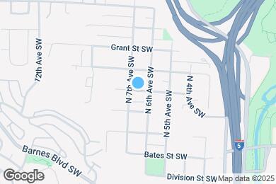 Map image of the property - 616 Emerson St SW