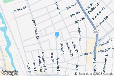 Map image of the property - 141 Franklin St