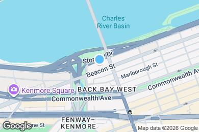 Map image of the property - 518 Beacon St