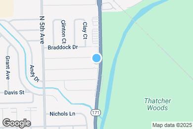 Map image of the property - 1510 N 1st Ave