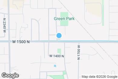 Map image of the property - 1514 N 1900 W