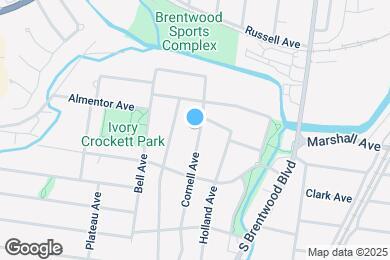 Map image of the property - 905 Cornell Ave