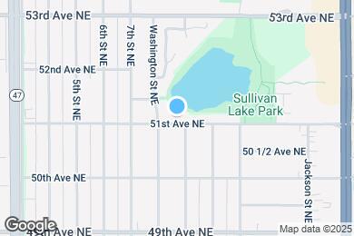 Map image of the property - 621 51st Ave NE