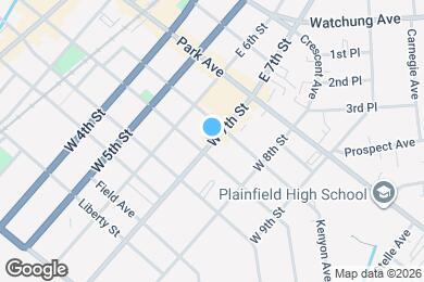 Map image of the property - 208 W 7th St