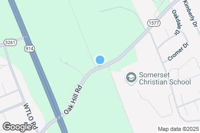 Map image of the property - 1614 Oak Hill Rd
