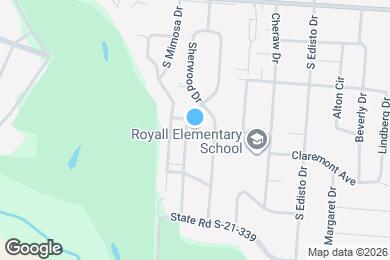 Map image of the property - 1102 Sherwood Dr