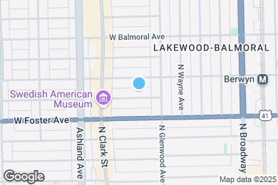 Map image of the property - 1434 W Farragut Ave