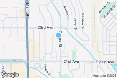 Map image of the property - 2221 Collyer St