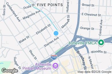 Map image of the property - 25 Starnes Ave