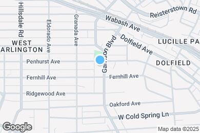 Map image of the property - 4504 Garrison Blvd