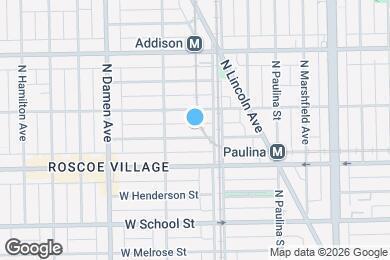 Map image of the property - 1820 W Newport Ave