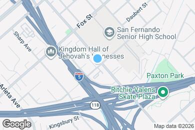 Map image of the property - 10951 Laurel Canyon Blvd