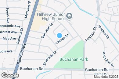 Map image of the property - 3856 Lassen Dr