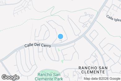 Map image of the property - 1046 Calle Del Cerro