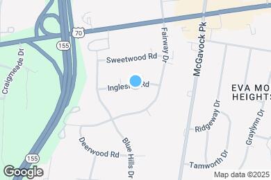 Map image of the property - 2313 Ingleside Dr
