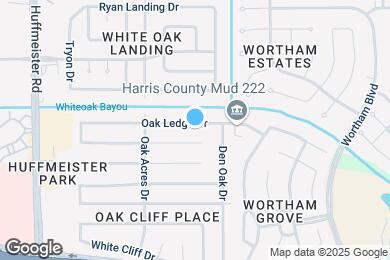 Map image of the property - 13323 Oak Ledge Dr