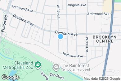 Map image of the property - 3857 W 37 St
