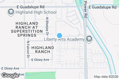 Map image of the property - 4630 E Laurel Ct