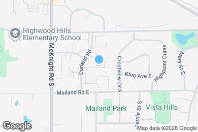 Map image of the property - 2355 Dorland Pl