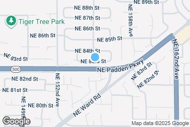 Map image of the property - 15503 NE 83RD ST