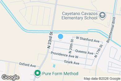 Map image of the property - 2100 Rice Ave