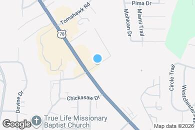 Map image of the property - 229 Allegheny Dr