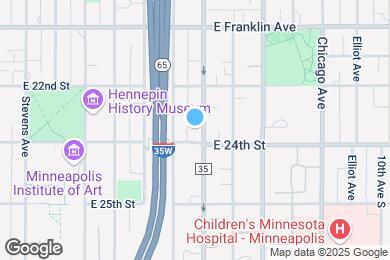 Map image of the property - 2314 Portland Ave