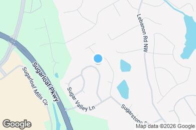 Map image of the property - 2079 Sugar Springs Dr