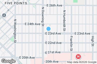 Map image of the property - 2301 N Marion St