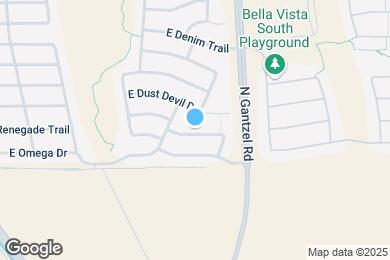 Map image of the property - 1886 E Renegade Trail