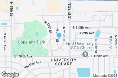 Map image of the property - 10911 N 20th St