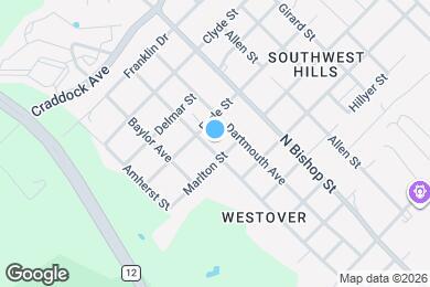 Map image of the property - 1104 Columbia Ave