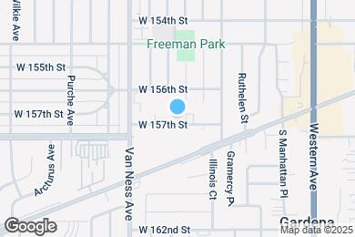 Map image of the property - 2059 W 157th St