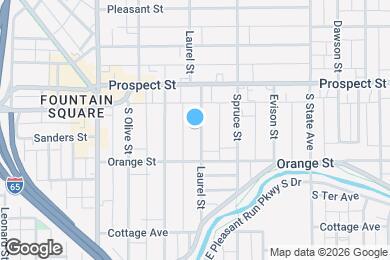 Map image of the property - 1158 Laurel St