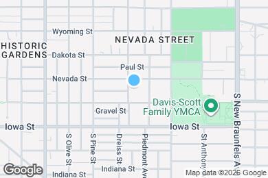 Map image of the property - 512 S Monumental St